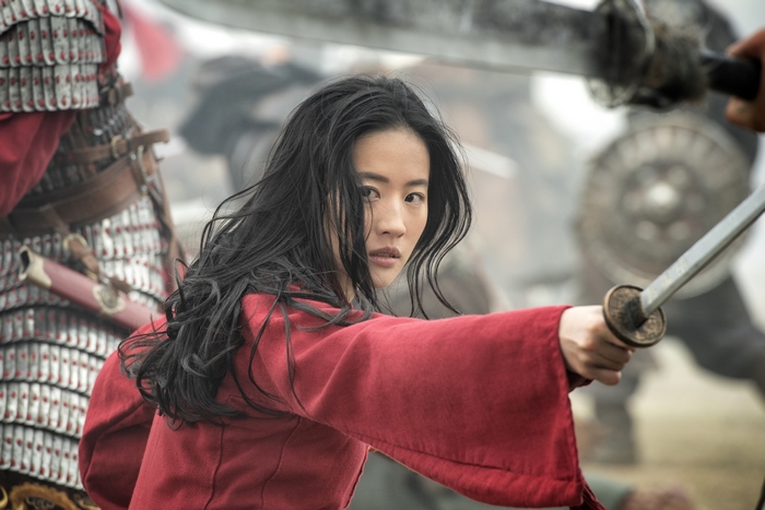 Liu Yifei as Hua Mulan in Action