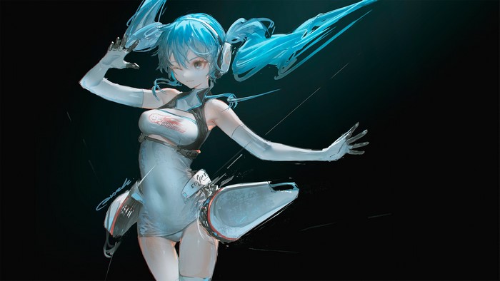 anime girls, Hatsune Miku, Reoen, Vocaloid, anime