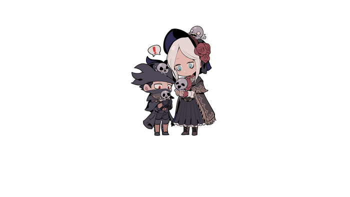 Plain Doll, dress, white hair, Bloodborne, Hunter (Bloodborne), Plain Doll (Bloodborne)