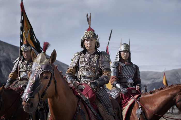Mulan 4K Donnie Yen on horseback