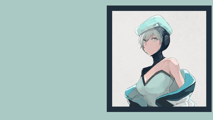 blue eyes, blonde, Apex Legends, wattson(apex legends), Sack b7