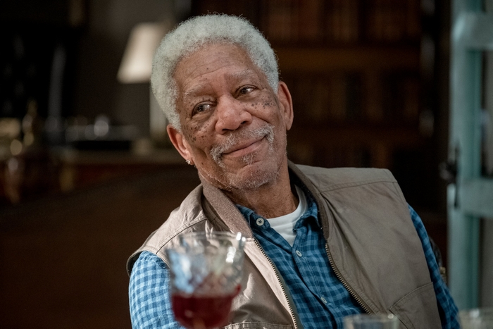 Morgan Freeman in The Hitman's Wife's Bodyguard