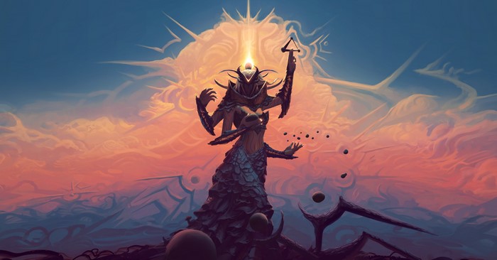 4K, Wisper (Artist), fantasy art, nephilim, clouds, digital art
