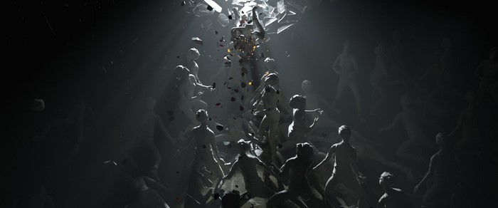 CGI, render, concept art, people, digital art