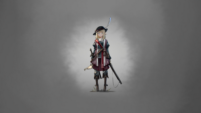 blonde, sword, blue eyes, knight, anime