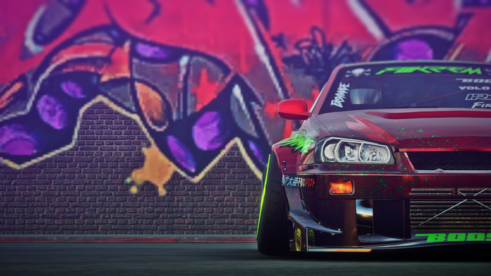 CarX Drift Car at Car Show