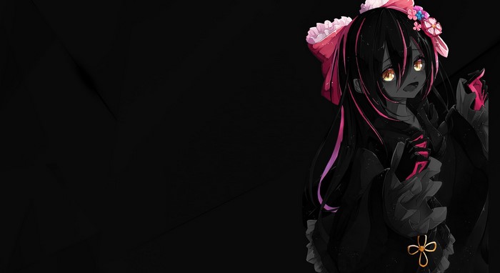 monochrome, anime, Roboco, Hololive, selective coloring, anime girls