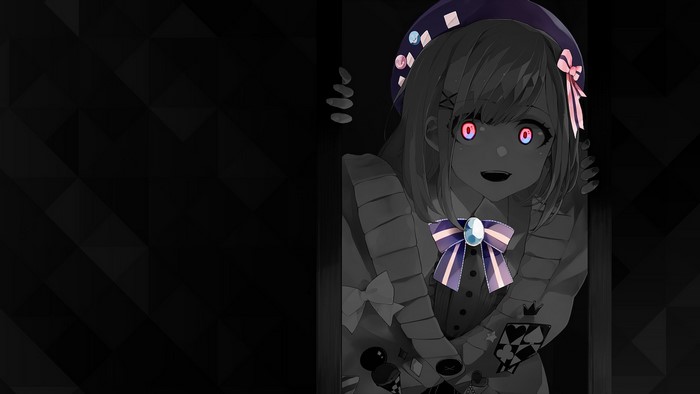 monochrome, anime girls, selective coloring, Nijisanji, Suzuhara Lulu, anime