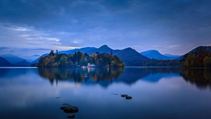 reflection, nature, national park, mountains, water, outdoors