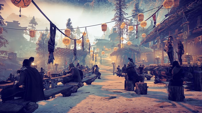 4K, Video Game Landscape, video games, horizon zero dawn, screen shot, Horizon: Zero Dawn