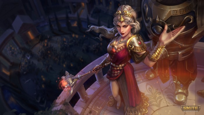 4k Smite Pc Gaming Fantasy Girl Fantasy Art Video Game Girls