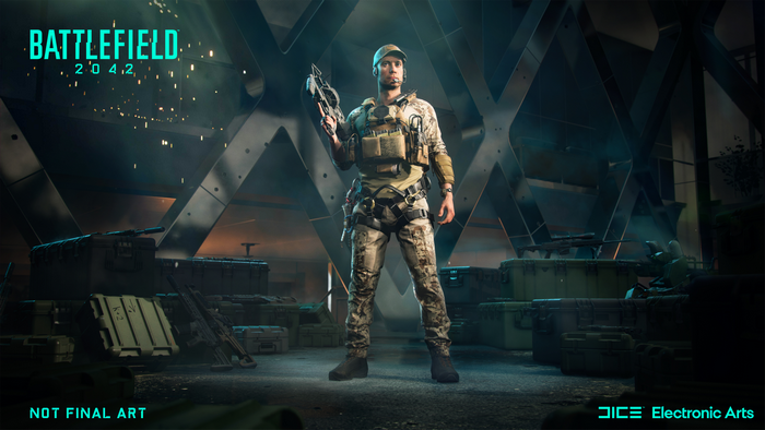 video games, EA DICE, PC gaming, Battlefield 2042, video game man