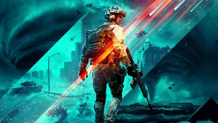 cyan, Battlefield, video games, Battlefield 2042, Electronic Arts, EA DICE