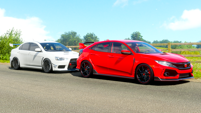 Honda, honda civic type r, Honda Civic, car, Japanese cars, Forza Horizon 4, vehicle