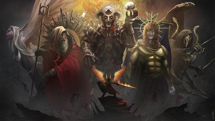 gods, pantheons, Path of Exile, Nino Is