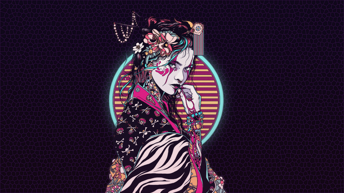 digital art, illustration, digital, abstract, synthwave, futuristic