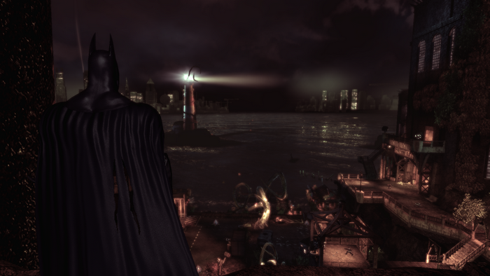 video games, Batman, Batman: Arkham Asylum, screen shot