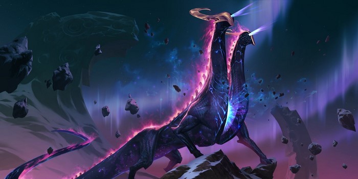 Legends of Runeterra, SIXMOREVODKA Studio, neon, aliens, creature