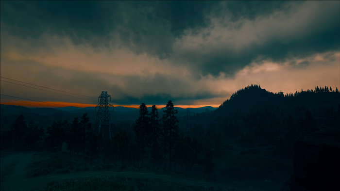 screen shot, Days Gone, digital art