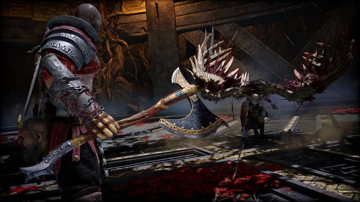 4K, god of war 4, Santa Monica Studio, video games, Kratos, God of War, PlayStation, screen shot
