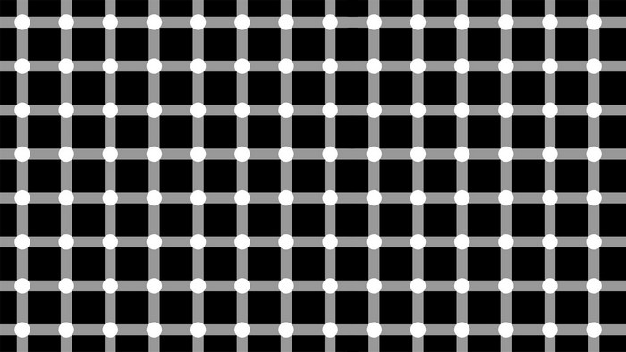 Hermann Grid Optical Illusion