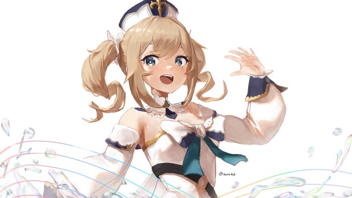 anime girls, barbara (genshin impact), Genshin Impact