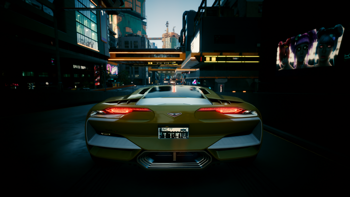 4K, backlight, city, vehicle, car