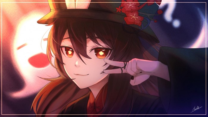 Hu Tao (Genshin Impact), Genshin Impact, anime girls, anime
