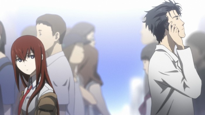 Makise Kurisu, Okabe Rintarou, Steins;Gate