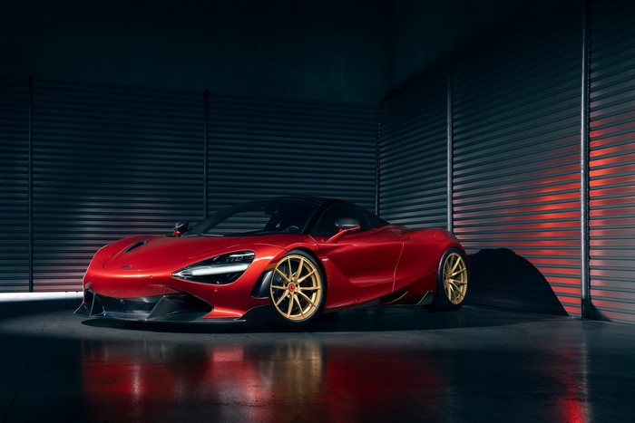 Vorsteiner, McLaren 720S, vehicle, luxury cars, McLaren, car, red