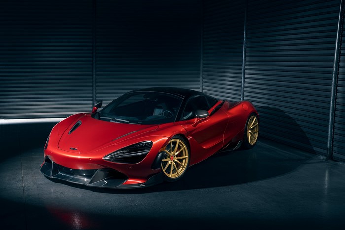 Vorsteiner, car, McLaren 720S, luxury cars, red, McLaren, vehicle