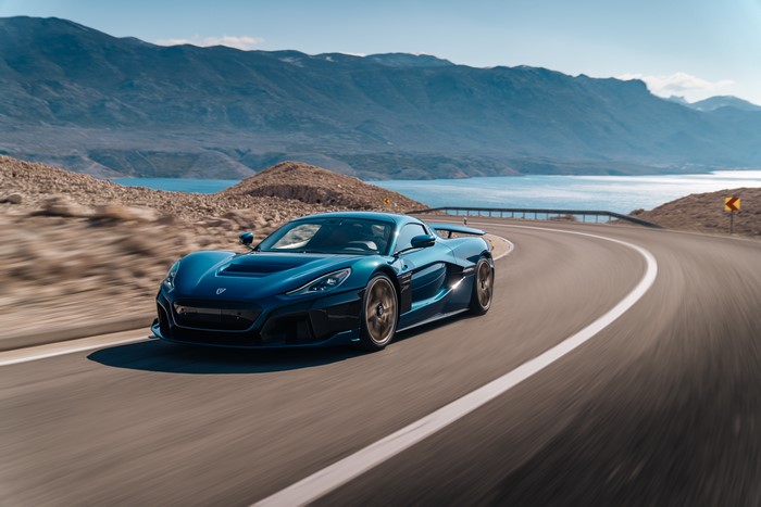 4K, Rimac Concept Two, Hypercar, electric car, Rimac Nevera, Rimac Automobili