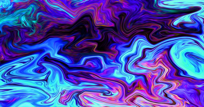 4K, fluid, liquid, ArtStation, XEBELION, abstract, paint brushes, colorful, artwork, shapes, brush