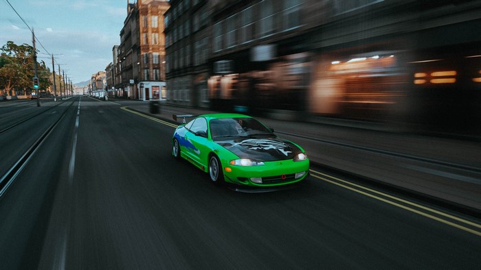 car, Forza Horizon 4, Fast and Furious, Mitsubishi Eclipse GS-T