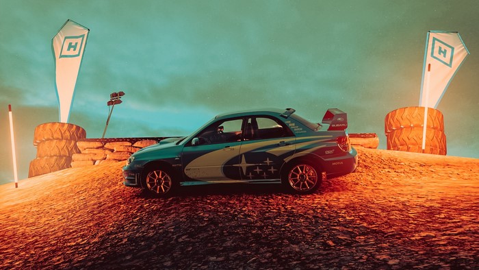 car, Subaru, Forza Horizon 4, WRX STI