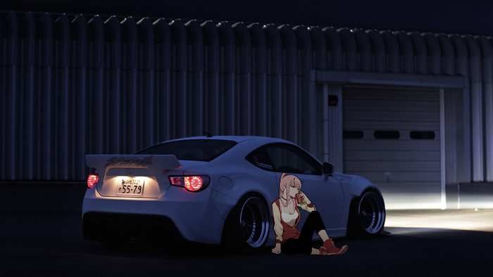 Zero Two (Darling in the FranXX), Japanese cars, JDM