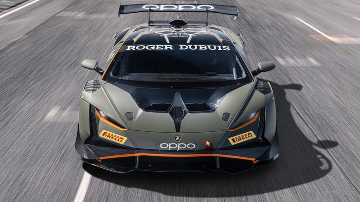 car, Lamborghini Huracan, Super Trofeo, motion blur, Lamborghini Huracan Super Trofeo EVO2, race cars, Lamborghini