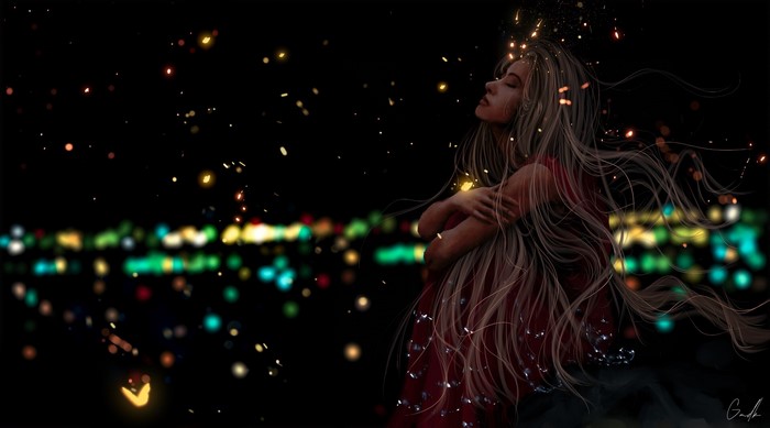 artwork, drawing, Gmdk, digital art