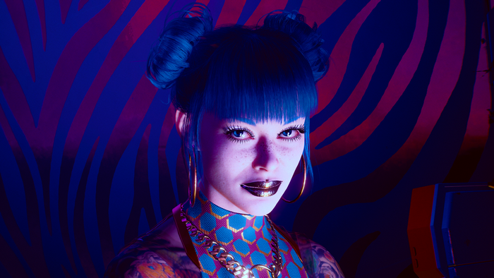 4K, CD Projekt RED, Cyberpunk 2077, screen shot, Clouds Receptionist