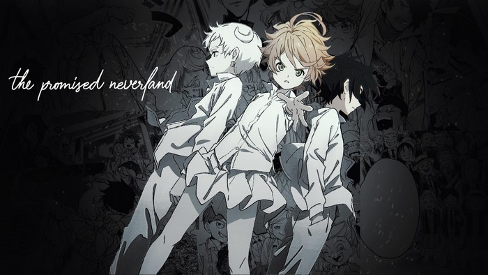 Ray (The Promised Neverland), Emma (The Promised Neverland), Norman (The Promised Neverland), The promised neverland