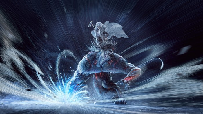 4K, anime girls, fantasy art, fantasy girl, anime, creature