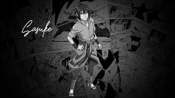 anime, heterochromia, anime boys, Naruto Shippuuden, looking at viewer, Boruto: Naruto Next Generations, standing, selective coloring