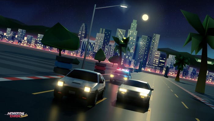 Horizon Chase Turbo Night City Chase