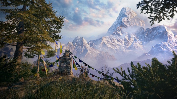 Far Cry 4, video games, PC gaming, mountains