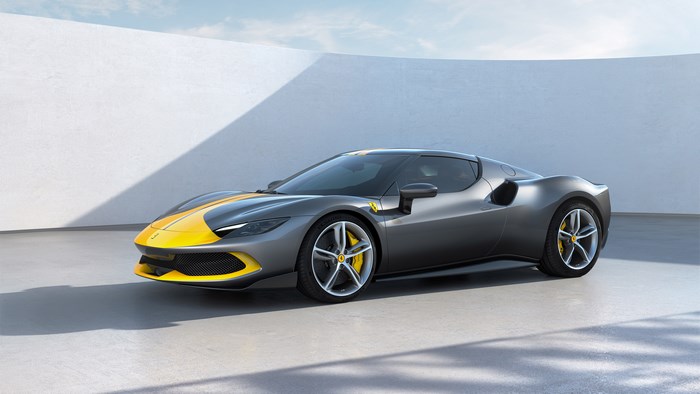 Ferrari 296 GTB electric sports car