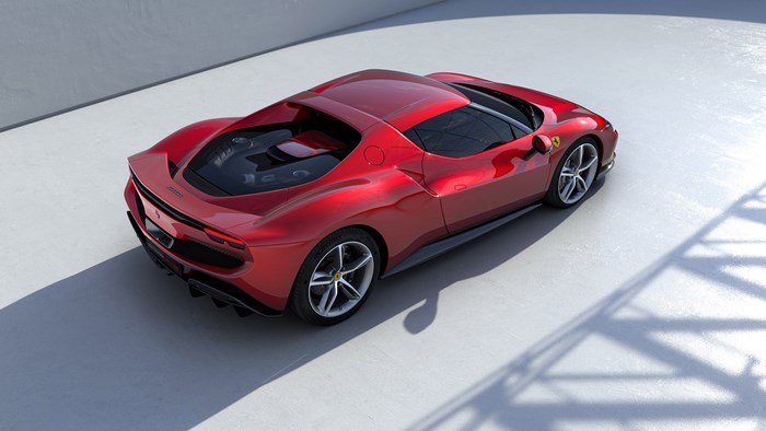 Red 2022 Ferrari 296 GTB