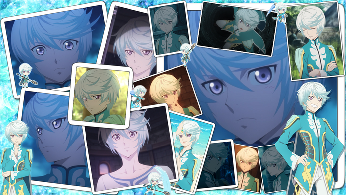 collage, anime, Tales of Zestiria, anime boys, face