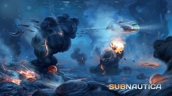 subnautica, underwater, video games