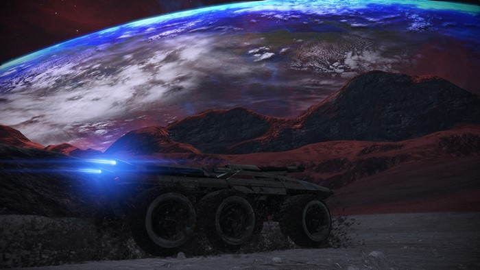 Shepard, Mass Effect, space