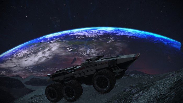 Mass Effect, Shepard, space